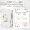Your Perfect Day Wedding Planner for Bride - Planning Book and Organizer, Bridal Binder with Countdown Calendar