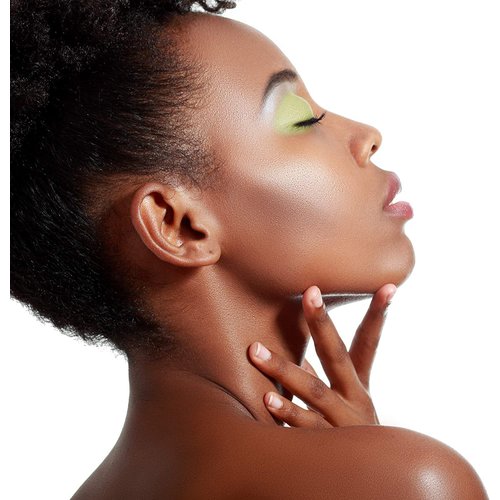 Mehron Makeup iNtense Pro Pressed Powder (.11 oz) (Electric Green)