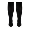 Truform 15-20 mmHg Compression Stockings for Men and Women, Knee High Length, Closed Toe, Black, Medium