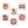 Fun Express FIRE SAFETY TEMPORARY TATTOOS - Apparel Accessories - 72 Pieces