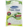 DenTek Triple Clean Advanced Clean Floss Picks 90 Count (Pack of 12)