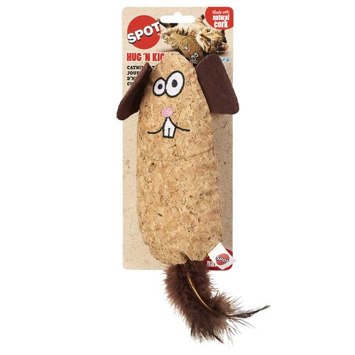 SPOT Hug'n Kick CORKIES Cat Toy with Catnip Assorted Figures
