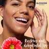 Blossom Moisturizing and Hydrating Shimmer Sparkle Lip Oil with Olive Oil + Grape Seed Oil, Infused with Real Flowers, 6g, Holiday Stocking Stuffer, 2 pack, Coconut/Watermelon
