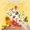 111 PCS Mexican Fiesta Temporary Tattoos Stickers Theme Birthday Party Decorations Supplies Favors Decor Taco Mexico Cinco De Mayo Pinata Tattoo Sticker Gifts For Boys Girls School Prizes Carnival