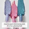 UNICORN GLOW Can't Wait Cooling Glitter Stick (for FACE & Body) 01 Abyss - Green Glitter Face Body glitter with hyaluronic acid