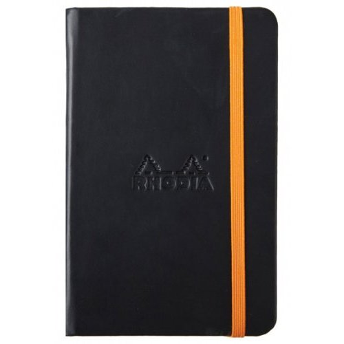 Rhodia Rhodiarama Black - Lined Notebook - R118642