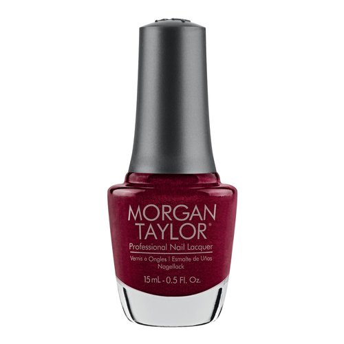 Morgan Taylor Nail Lacquer (A Tale Of Two Nails) Dark Red Nail Polish, Finger Nail Polish, Long Lasting Nail Polish, Red Nail Lacquer, Finger Nail Polishes, 5 ounce