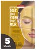 Purederm Gold Emu Hydro Pure Gel Mask (5 Pack) Hydrogel Face Mask for Nourishing & Revitalizing