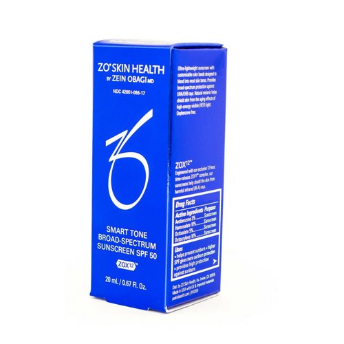 ZO Skin Health Smart Tone Broad-Spectrum Sunscreen SPF 50 Travel Size 0.67 Fl Oz