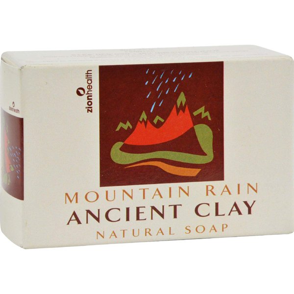 Zion Health Natural Clay Soap, Mountain Rain, 6 Oz