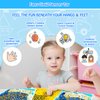 DECHUNDA Sensory Toys Calming mats: Liquid Fusion Activity mat Water Sensory pad Sensory Toys for Autistic Children Square Set of 2