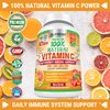 Natural Vitamin C - 100% from Rose Hips, Acerola Cherry and Camu Camu Superfruit 500mg - High Absorption - Immune Support, Skin, Joint and Collagen Booster with Citrus Biflavanoids - 120 Capsules