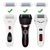 3 Different Replacement Roller Head for IWEEL/CIVYPRO/OTAZWA/ADAMPARK/ZIKILLYA/ELMCHEE/NICEBIRDIE Foot File Pedicure Tools for Feet Callus Shaver Pedicure kit for Cracked Heels and Dead Skin