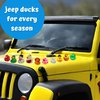 Rubber Ducks for All Holidays, Bulk 42 Pack - Includes 6 of Each Holiday, Christmas Valentines Easter Duckies, Bath Toys for Kids, Gift for Jeep Owners, Jeep Ducking