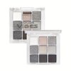 YHGIJ Smoky Black Eyeshadow Palette 9 Colors with Matte and Glitter Finishes Waterproof, Long Lasting, Ideal for Halloween Makeup and Stunning Smoky Eye Looks for Any Occasion