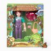 Spartan & the Green Egg Katie Action Figure Includes Accessories, Peru Collectible Explorer Pin, Hat, Handbag, Pen, Notepad