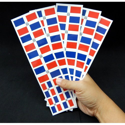 40 Tattoos: Dominican Republic Flag, DR Party Favors