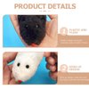 balacoo 4pcs Plush Clockwork Mouse Small Dog Toy Animals Toys pet Toys Soft Toy cat Teaser Toy cat mice Toys Stuffed Rat Toy Mouse cat Mouse Wind up Mouse cat Toy Fake Mouse Puppy Plastic