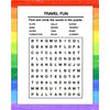 ZOCO - Word Search for Kids - Mini Activity Pads (50 Bulk Pack Without Crayons) - Party Favors, Goodie Bag Stuffers, Activities for Kids