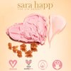 Sara Happ Sweet Clay Mask + Vanilla Bean Sugar Lip Scrub Duo - Exfoliating Lip Treatments, Moisturizers for Dry and Flaky Lips, Vegan (0.47 Oz and 0.5 Oz jars)