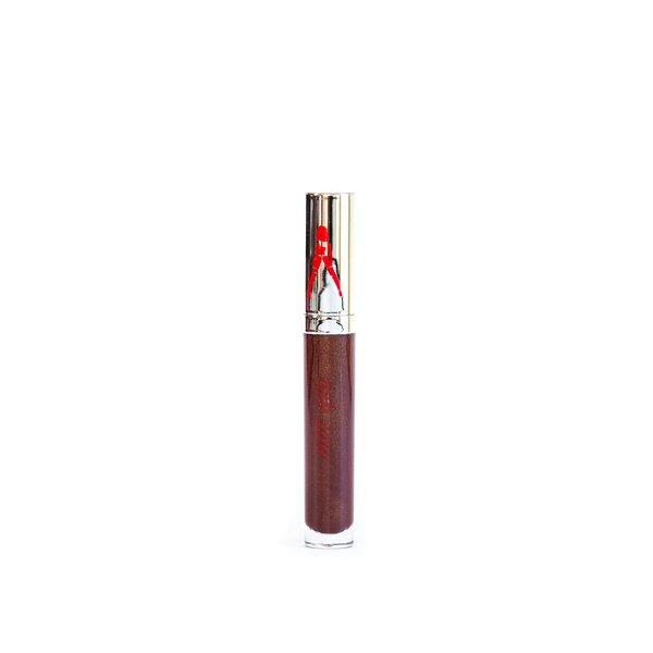 HOT GRL Lip Gloss - Vitamin E, Paraben-free, Long Lasting Lip Gloss, Waterproof (Chocolate Mocha)