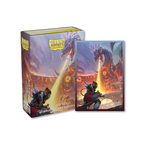 Arcane Tinmen Dragon Shield Sleeves– Matte Limited Edition Brushed Art Japanese: Boly Reaper 60CT- Card Sleeves are Smooth & Tough - Compatible with Yugioh & Cardfight Vanguard (AT-12611)