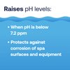 HTH Spa 86133 pH Up, Spa & Hot Tub Chemical Raises pH, Prevents Corrosion, 2 lbs