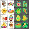 JCFIRE 102pcs Luminous Easter Temporary Tattoos for Kids, Easter Basket Stuffers, Glow in Dark Tattoo Stickers for Kids Toddler Girls Boys, Easter Decorations Party Favors Supplies