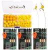Dovesun Carp Fishing Hair Rigs Carp Rig Kit Fishing Bait Rigs Carp Fishing Bait Fishing Accessories 41pcs/151pcsHooks Set 6#4#2#