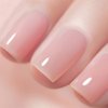 Vishine Jelly Milky Nude Pink Gel Nail Polish Soak Off LED UV Gel Polish Varnish Nail Art Home DIY Manicure Nail Salon Varnish 15ml #09