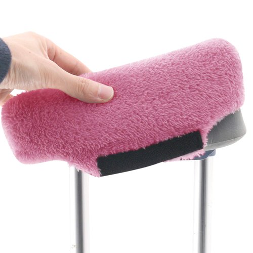 TOMMHANES AMISGUOER Crutch Pads Underarm Crutches Pads Crutch Hand Grip Covers Crutch Pads Washable OneSize (2 Armpit, 2 Hand Cushion) (CP13C)