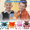 Christmas Stocking Stuffers for Kids Transformable Fidget Spinners,9Pcs Funny Sensory Fidget Toys Deformable Chain DIY Robot Spinner,Fingertip Stress Relief Gyro Toy Christmas Party Favors Toy