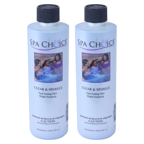 SpaChoice 472-3-1021-02-K2 Spa Clarifier for Hot Tub, 1-Pint, 2-Pack