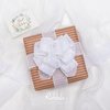 Ribbli White Burlap Wired Ribbon,1-1/2 Inch x 10 Yard,Cross Royal Burlap Wired Edge Ribbon for Big Bow,Wreath,Tree Decoration,Outdoor Decoration