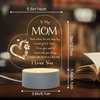 Gifts for Mom - Engraved Night Light, Mom Birthday Gifts, Mom Gifts from Daughter Son on Mothers Day Christmas, Night Lamp Present