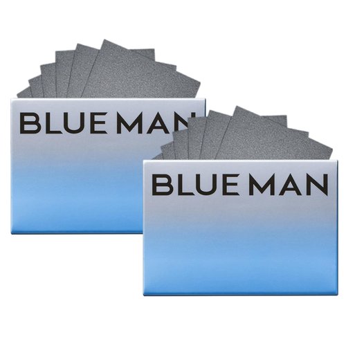 Facial Oil Blotting Paper for Men - 200pcs/2pk - Natural Oil-Absorbing Tissues with Bamboo Charco...