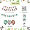 JOPARY Koala Birthday Party Decorations Koala Party Supplies with Koala Balloon,Koala Birthday Banner,Garland,Door Hanging and Stickes for Koala Animal Theme Birthday Party Baby Shower Decorations