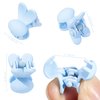 Small Colorful Claw Hair Clips - 40Pcs Mini Strong Grip Hair Accessories for Toddler Girls