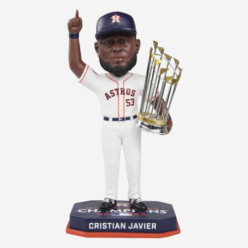FOCO Christian Javier Houston Astros 2022 World Series Champions 8" Bobblehead Bobble Head Doll