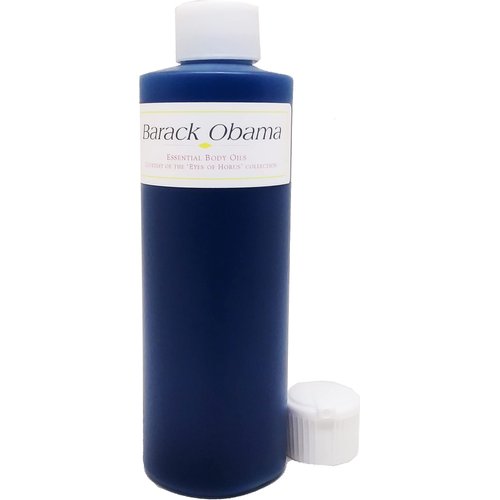 TCEShop Barack Obama For Men Scented Body Oil Fragrance [Flip Cap - Blue - 8 oz.] - ID#3789