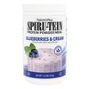 NaturesPlus SPIRU-TEIN, Blueberries & Cream - 1.12 lb - Plant-Based Protein Powder - Vitamins & Minerals for Energy - Vegetarian, Gluten Free - 15 Servings