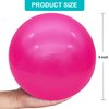 GCQJOQ 9 Inch Inflatable Bouncy Balls for Indoor Outdoor Play Balls (Pink)
