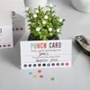 ONEDONE Punch Cards (Pack of 200) Reward Punch Cards for Classroom Behavior Incentive Awards for Kids Students Teachers Home Classroom School Business Loyalty Gift Card - 3.5" x 2"