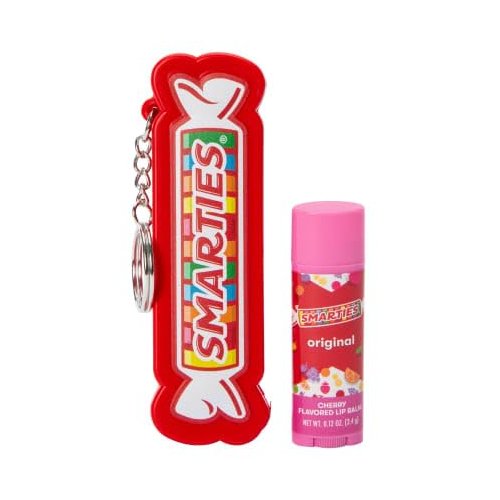 Cherry Flavored Lip Balm & Keychain 0.12 oz (Pack of 1)