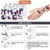 Texas State Map Flag Pride Stickers Temporary Tattoos Themed Birthday Party Decorations Favors Supplies Decor (80 PCS) Cute USA Houston Tattoo Sticker Gifts for Kids Boys Girls School Prizes Carnival