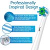 Replacement Brush Heads Fit for Braun Oral b, Compatible with Oral-B Pro 1000/2000/3000/5000/6000 Smart and Genius Electric Toothbrush, 12 Pcs