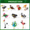 Sawaruita Party Favors for kids-20 Packs Fun Bird Building Blocks Sets Classroom Prizes-Birthday Goodie Bags Stuffers for Kids-Mini Animal Building Blocks Toys for Ages 6+ Boys & Girls Gifts（20in 2）