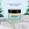 Max Green Alchemy elemeni Anti Aging Radiance Face Cream - Collagen Face Moisturizer Cream for Men and Women | Day and Night Cream Reduces Wrinkles and Improves Brightness | 2 OZ / 57 Gram