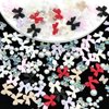 3D Colorful Bow Nail Charms Aurora Bowknot Bear Butterfly Nail Charms White Nail Pearls Starry AB Crystals Rhinestones for Nail Art DIY Crafts Jewel