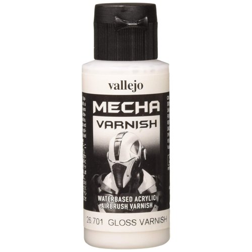 Vallejo Mecha Gloss Varnish 60ml Painting Accessories